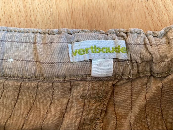 Beau pantacourt beige Vertbaudet T. 4 ans/102 cm garçon TBE - photo numéro 6