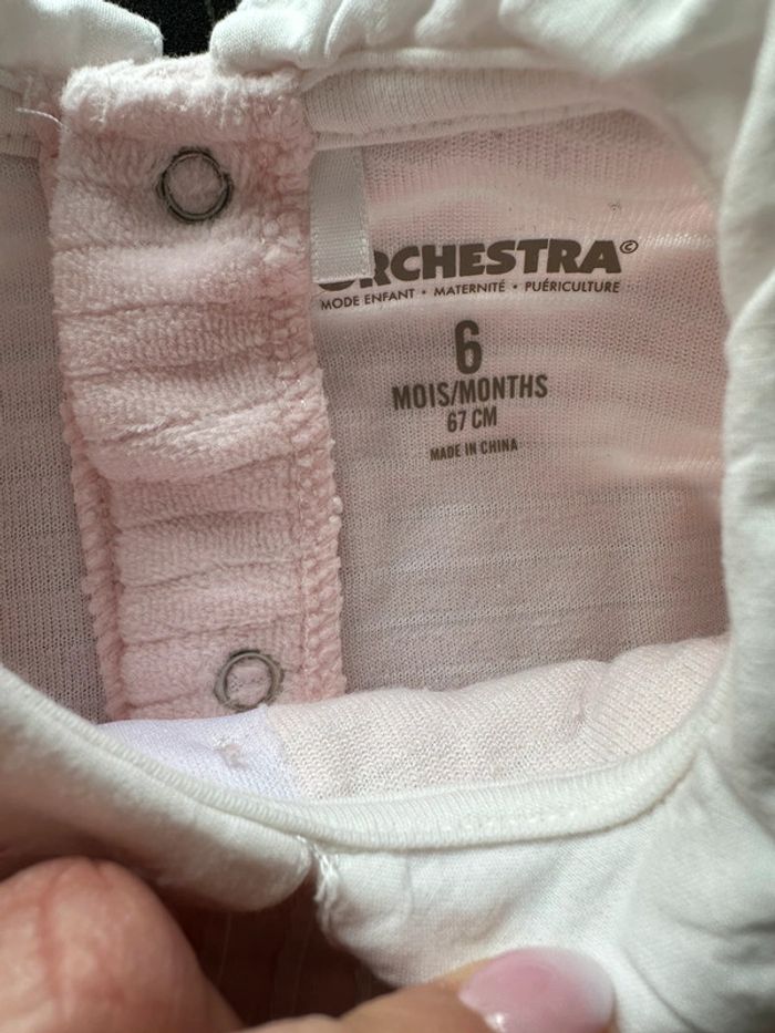 Pyjama grenouillère velours - photo numéro 3