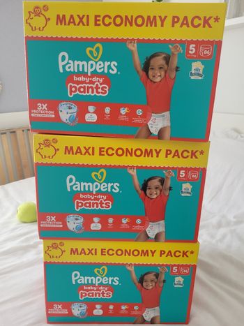 Pants pampers taille 5
