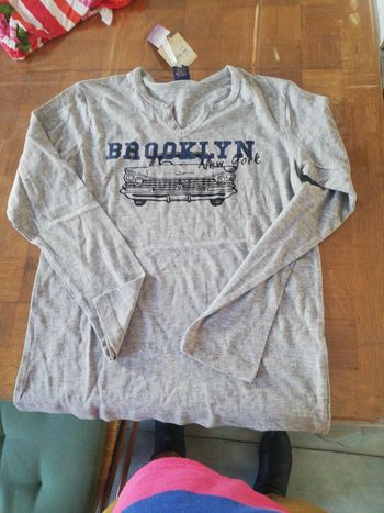 Tee shirt manches longues Karl Marc John 12 ans