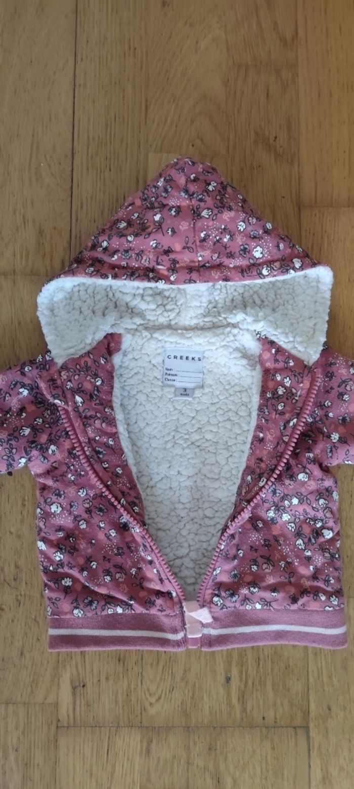 Manteau fille 3 mois - photo numéro 2