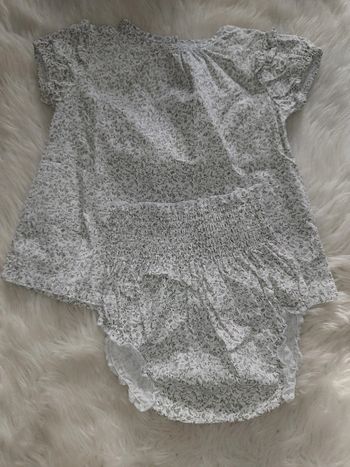 Robe fleurie bébé fille