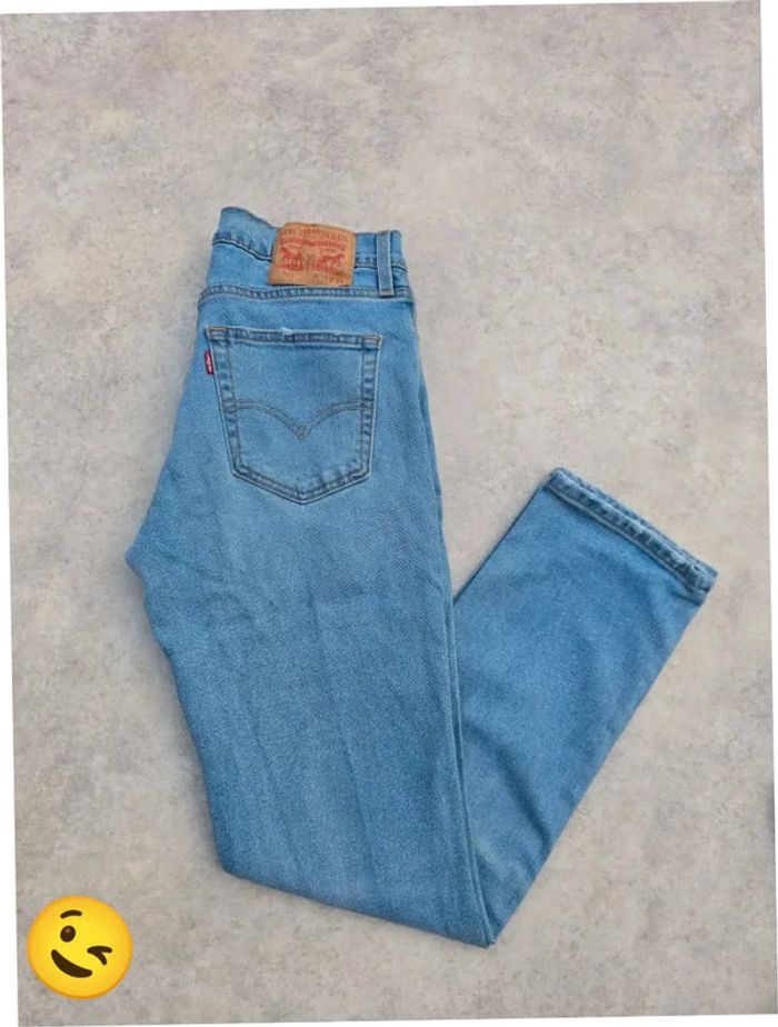 Jeans Levi's 511 W32 FR42 L29 coupe droite bleu Homme Men pan387b - photo numéro 1