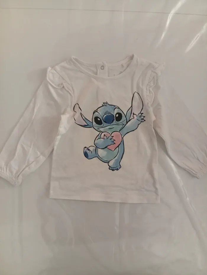 T Shirt manches longues STITCH