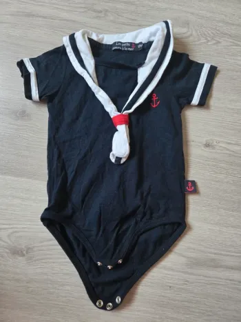 Body 12 mois Les petits cœurs a la mer