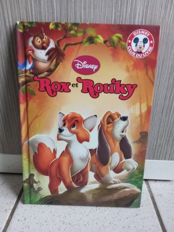Livre Disney club du livre rox et rouky
