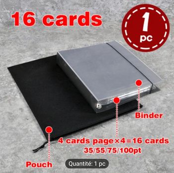 Classeur pour carte gradés