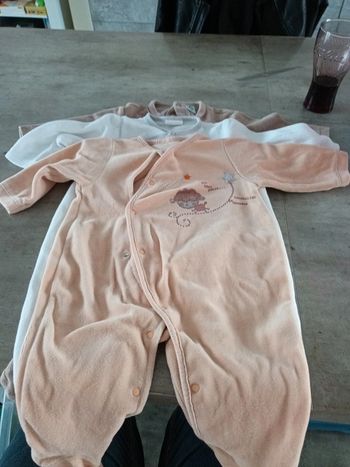 3 pyjama hiver 6mois