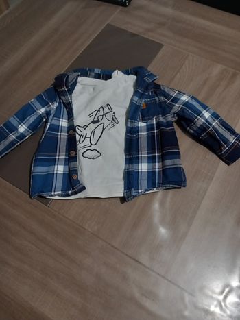 Chemise t-shirt manches longues