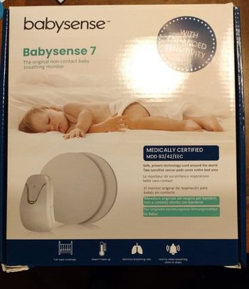 Babysense 7 - Moniteur pour bébé à mouvements respiratoires