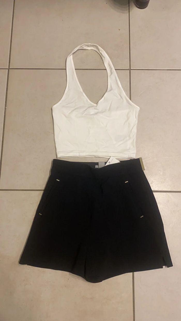 Ensemble short +top H&M - photo numéro 2