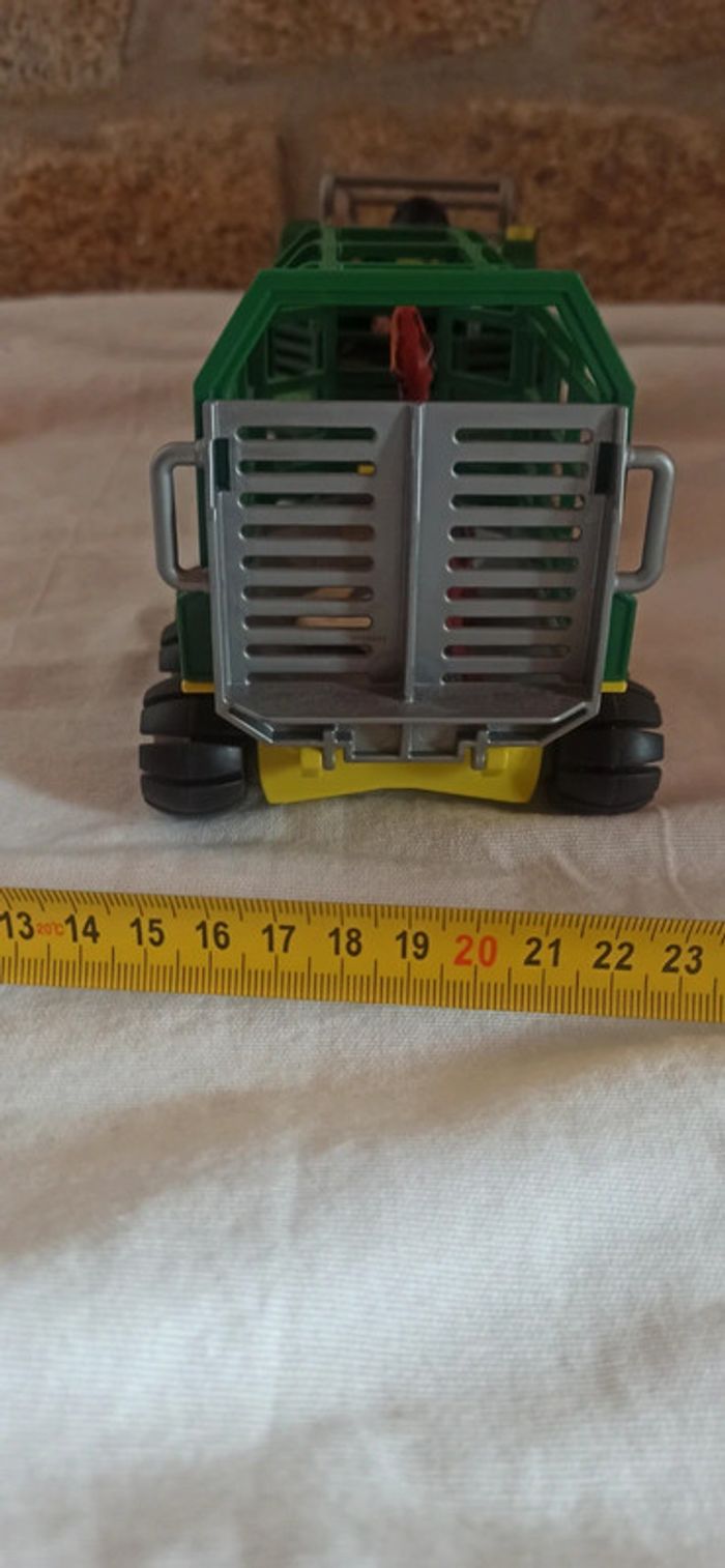 Véhicule chasseur braconnier de dinosaure avec remorque cage playmobil - photo numéro 6