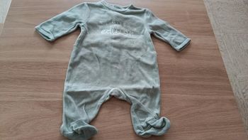 Pyjama une pièce velours