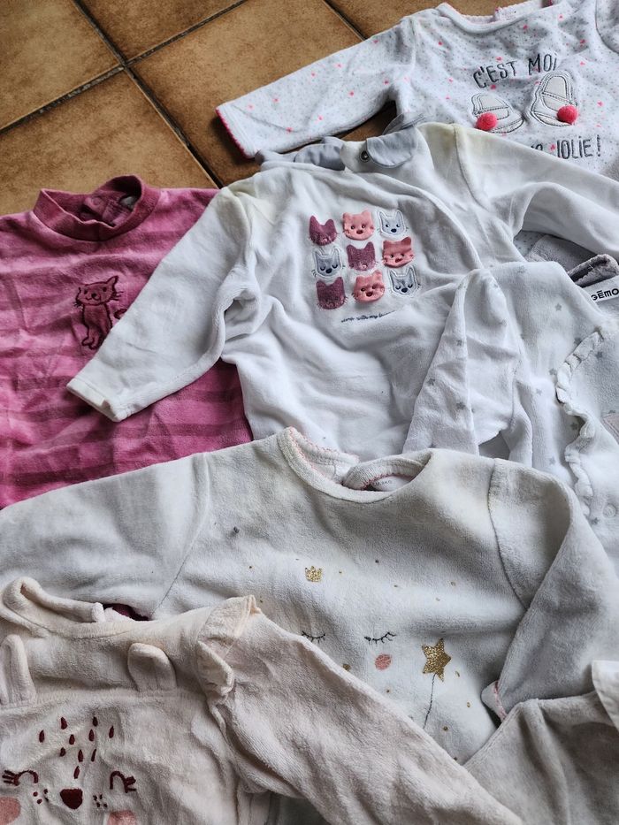 Lot vêtements bébé fille 6 mois - photo numéro 5