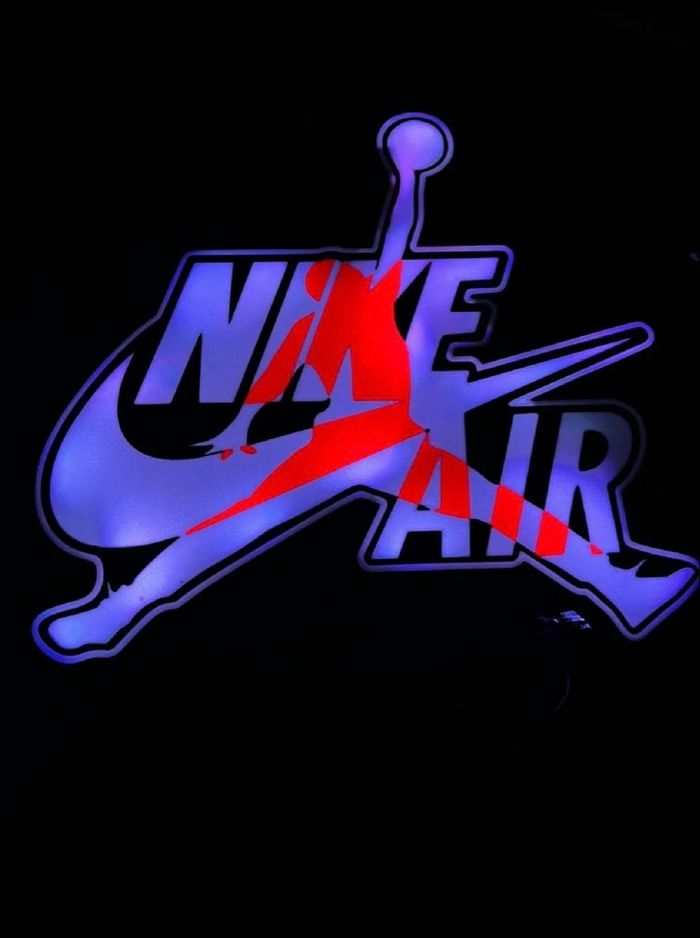 ️ Lightbox inspirée Nike Air – Déco lumineuse - photo numéro 2