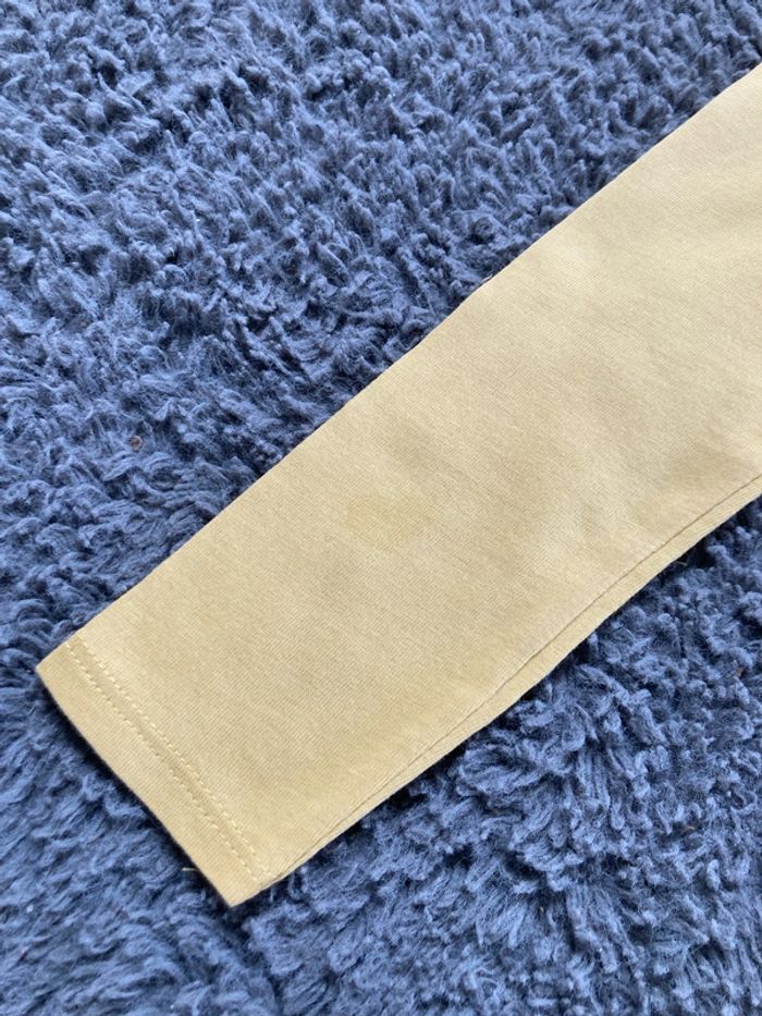 Teeshirt ML jaune moutarde 2 ans - photo numéro 3