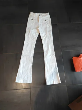 Jean blanc 34