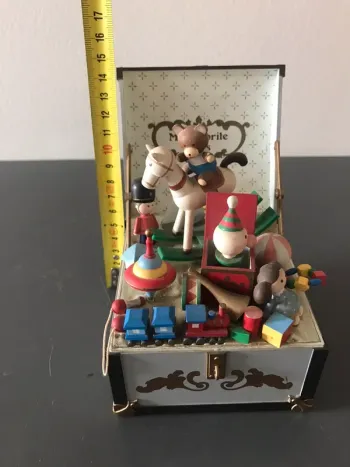 Boîte à musique schmid 1991 my favorite toys en fonctionnement