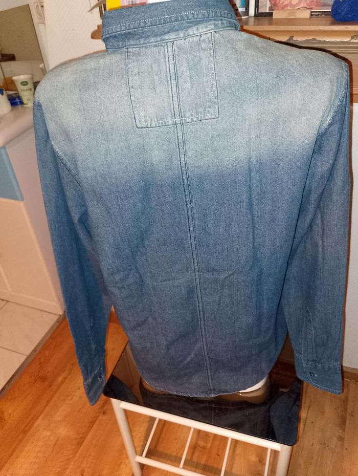 chemise en jean tl - photo numéro 2
