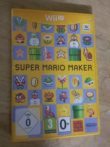 Super mario maker wii U Nintendo WiiU game
