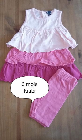 Ensemble été fille 6 mois