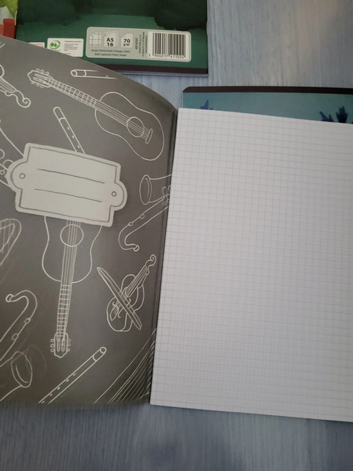 Lot de 5 cahiers retro records - photo numéro 4