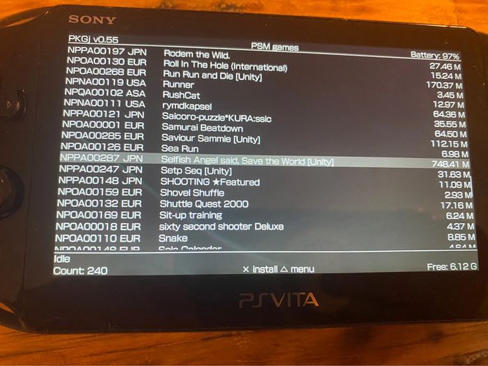 Jeux illimités Ps vita , psp , ps1.. Bien lire l’annonce - photo numéro 11