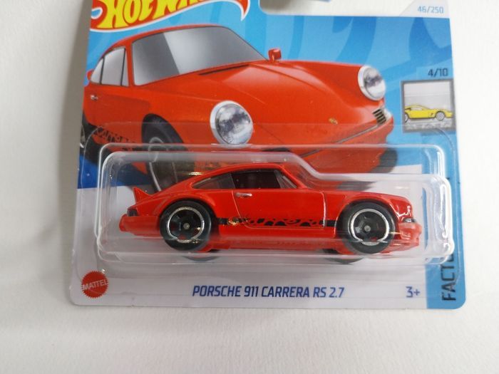 Hot Wheels Porshe 911 Carrera RS 2.7 2024 - photo numéro 2
