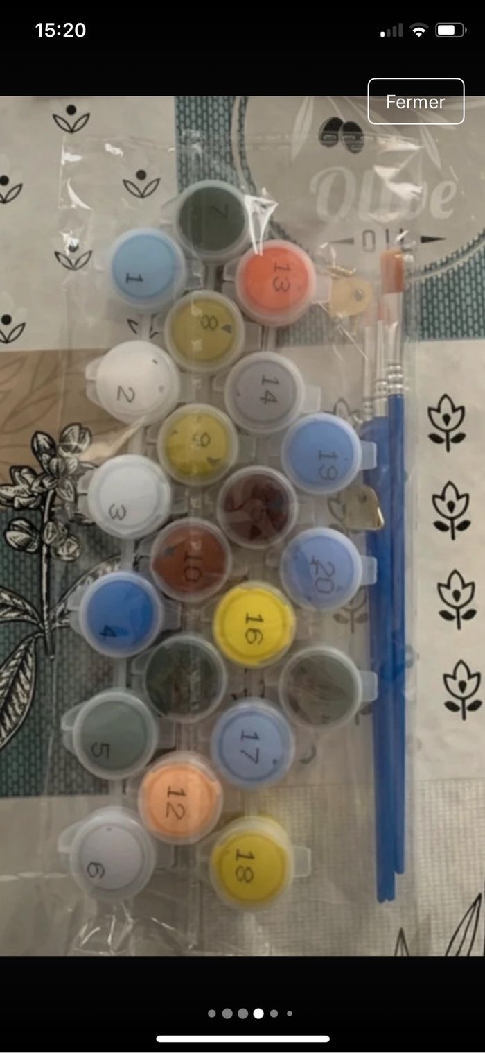 Kit complet de peinture par numéro - Neuf - photo numéro 4