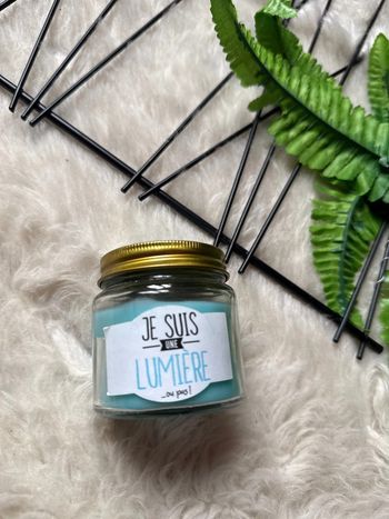 Bougie parfumée à la vanille des îles- NEUVE