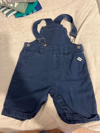 Salopette short