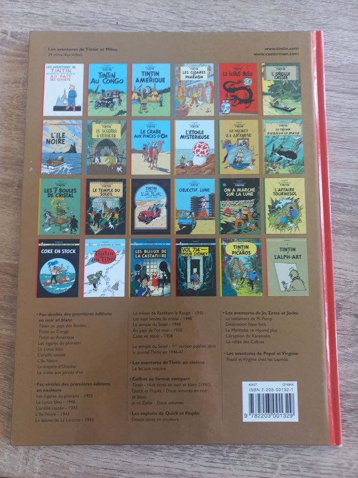 bd Tintin et l'alph-art - photo numéro 2