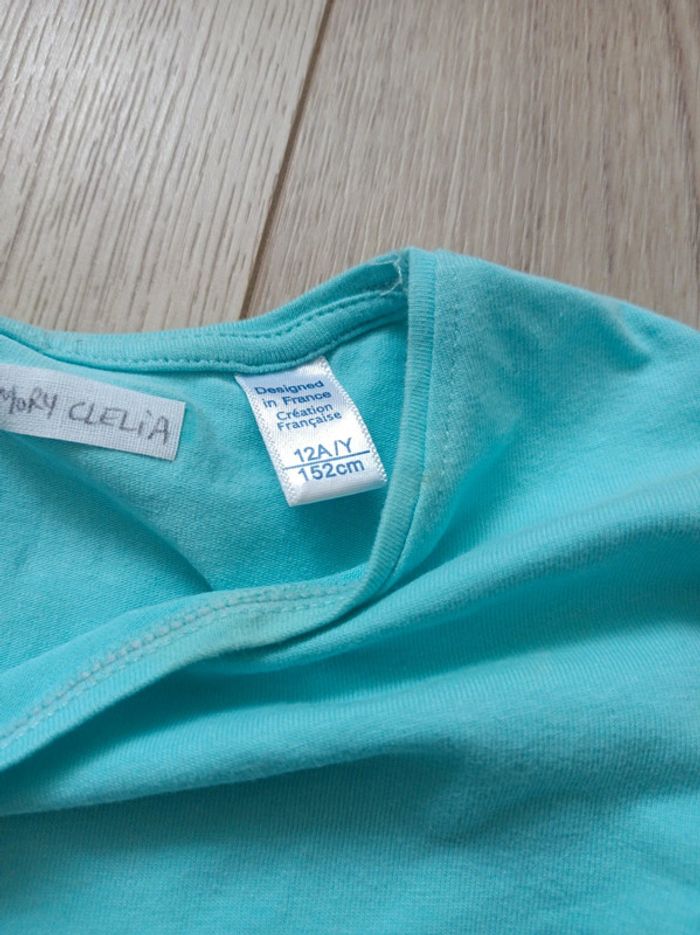 T-shirt fille taille 12 ans Okaïdi en bon état - photo numéro 5