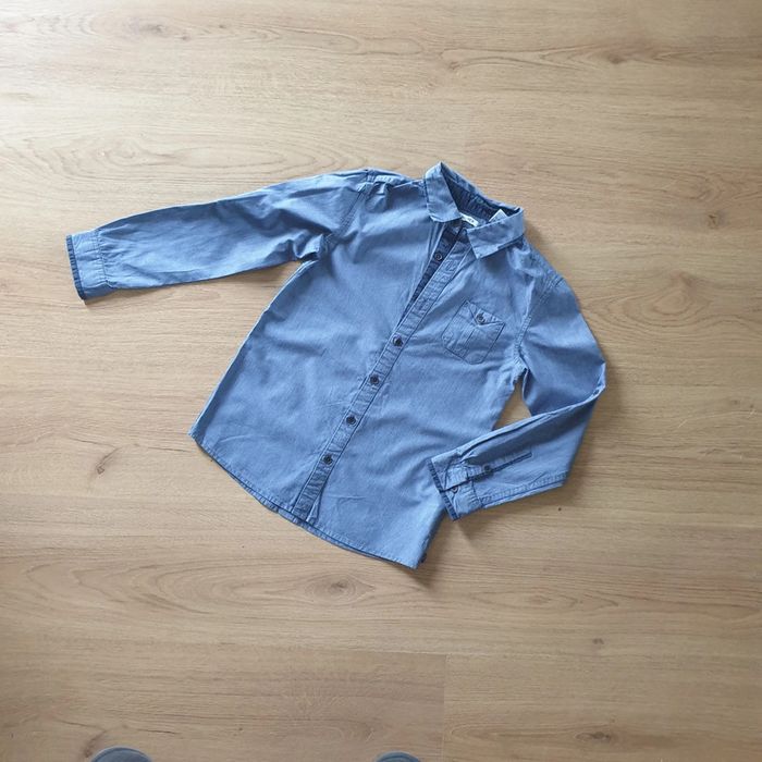 💚 Chemise ML Okaïdi 8 ans #emyfleury_8ansgarçon - photo numéro 2