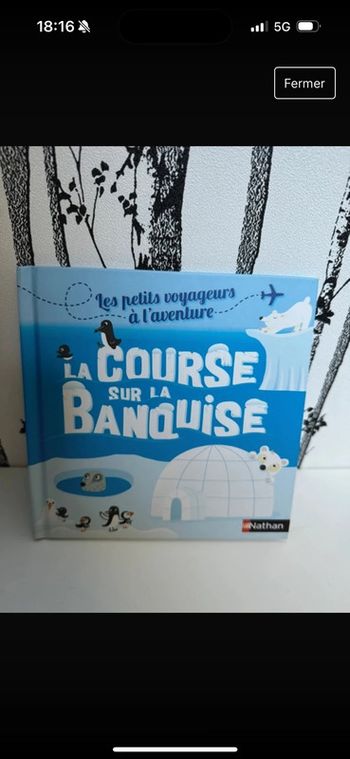Livre McDo La course sur la banquise