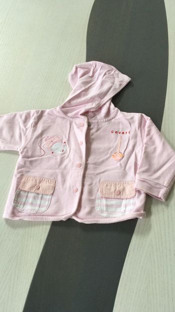 Gilet rose pâle 9m Enrico Coveri