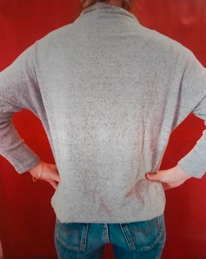 Pull col haut/ col roulé  taille s H&M - photo numéro 2