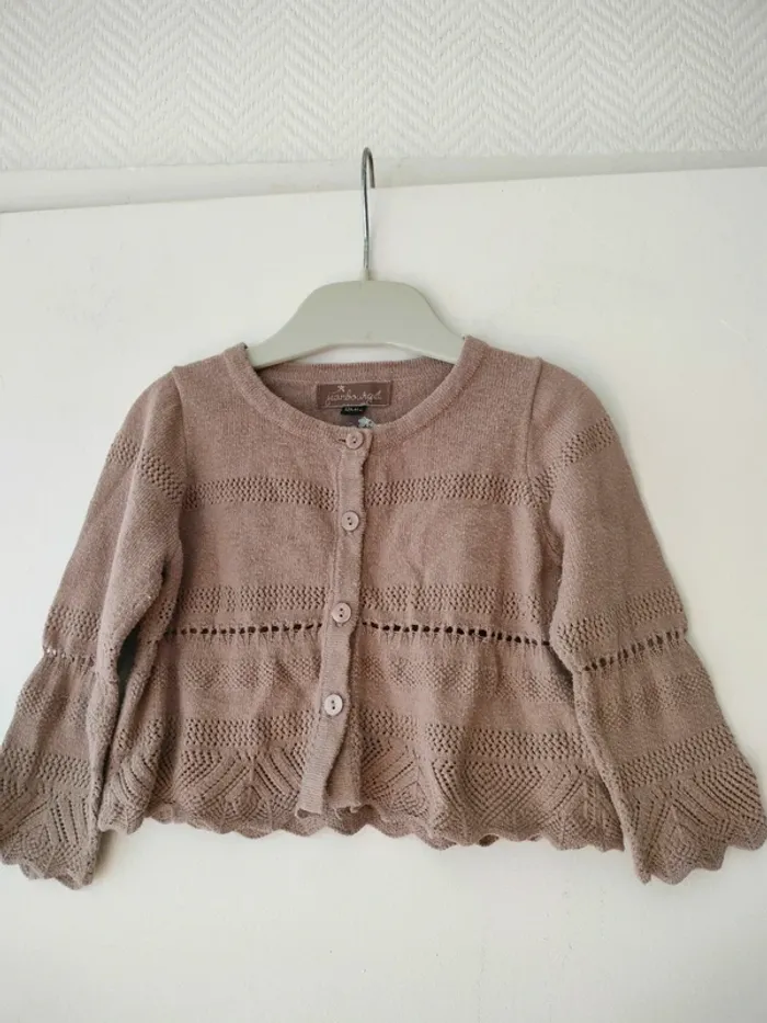 (e) Gilet marron Jean Bourget 12m - photo numéro 2