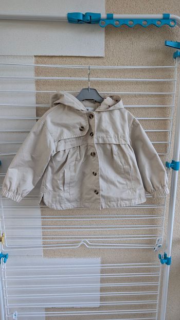 Trench fille 2 ans