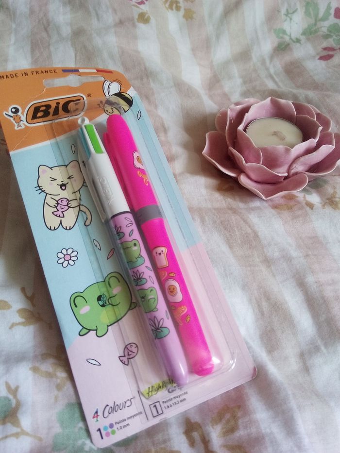 Lots stylos bic et flou marque bic - photo numéro 2