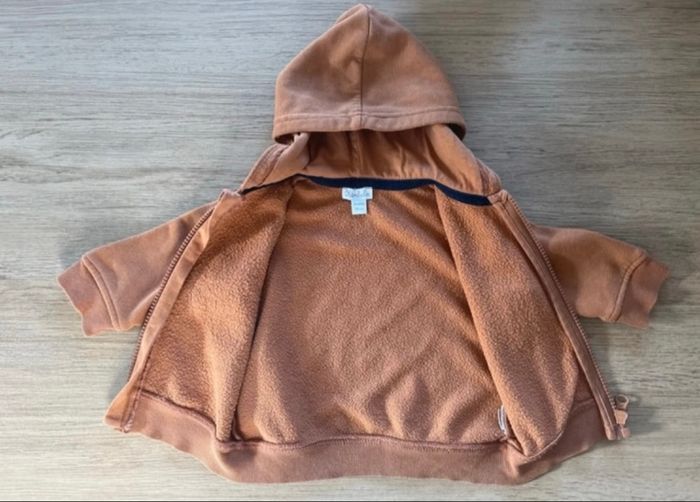 Sweat / gilet zippé Kimbaloo 6 mois - photo numéro 3