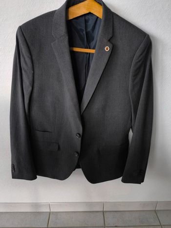 Blazer homme , gris foncée , taille 52 , L neuf