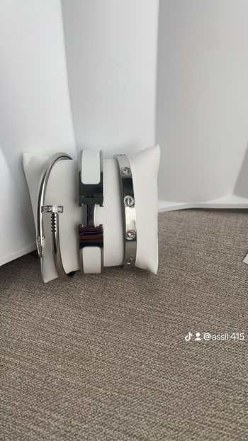 Bracelet hermès + clou + love