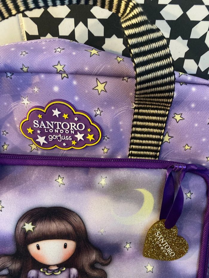 Sac santoro Gorjuss petite fille aux étoiles - photo numéro 3