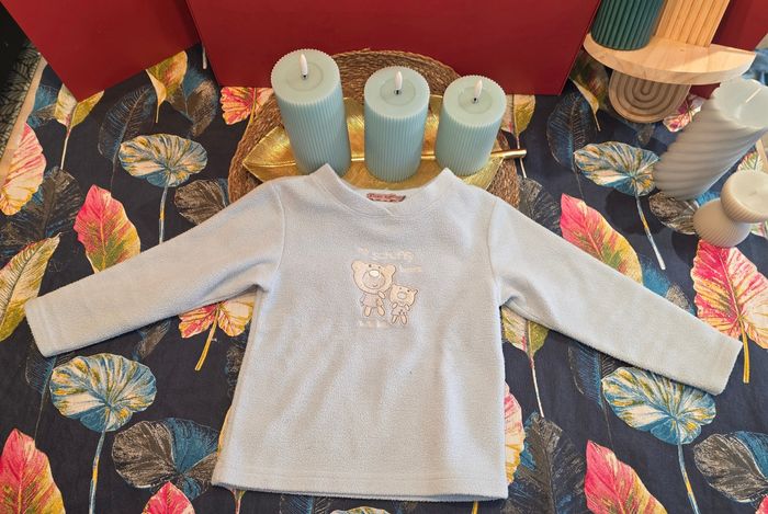 Haut de pyjama polaire 3 ans