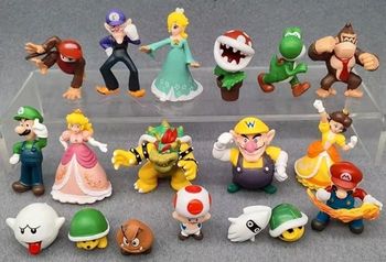 Lot de 18 Figurines Mario. Neuf