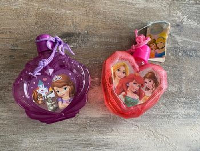 Lot Disney bulle princesse Sofia + ariel , belle et raiponce