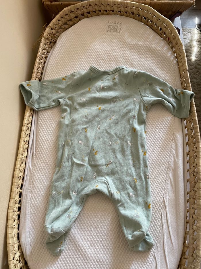 Pyjama kiabi vert d’eau - photo numéro 3