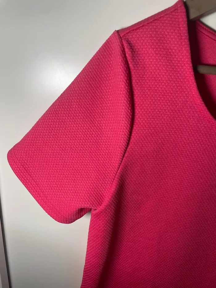 Blouse pull manches courtes rose taille 44 / esmara - photo numéro 4