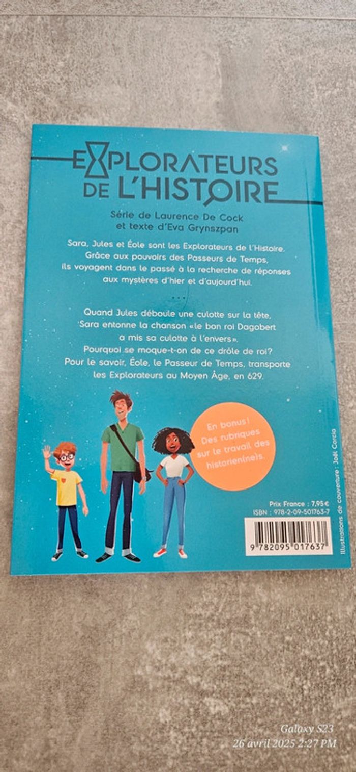 Livre - explorateurs de l'histoire - photo numéro 3